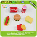 small fast selling items sundae shaped erasers for promotional